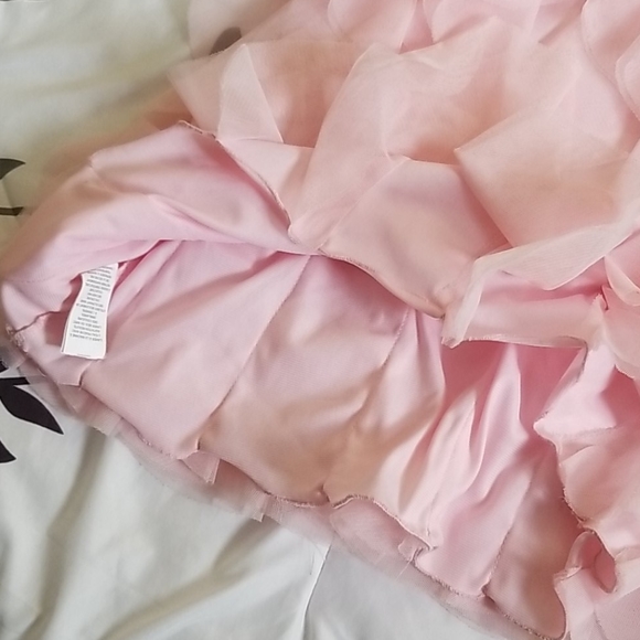 Frilly Pink Dress for Girls - Picture 4 of 4